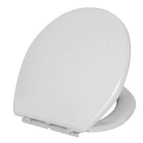 WC ülőke műanyag, műanyag zsanérral CR