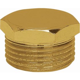 Záródugó - 1/2" réz