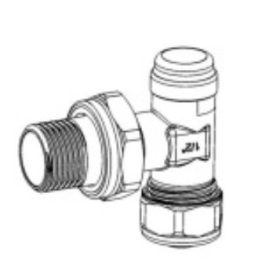 RADIÁTORSZELEP SAROK VISSZATÉRŐ 1/2"-D16 TR