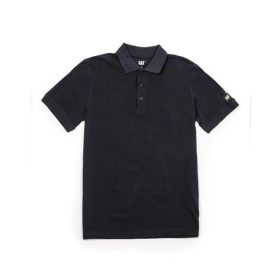 CAT galléros póló fekete XL 1620023-EU