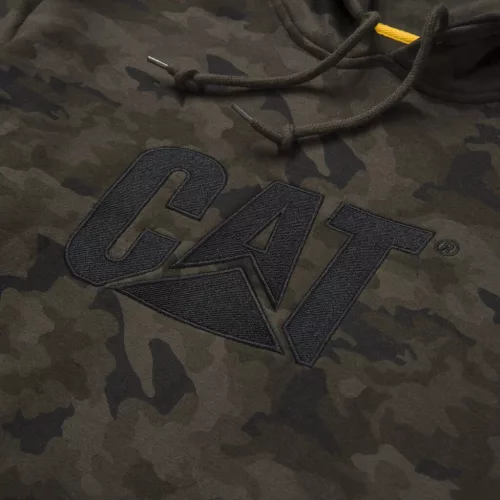CAT Pulóver kapucnis W10646 terepszínű L