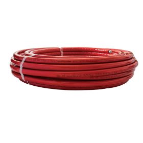 APE SZIGETELT CSŐ 26X3 PIROS 50M/TEK.