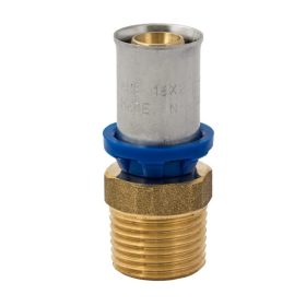 TH PRESS CSATLAKOZÓ KM 18x1/2" APE