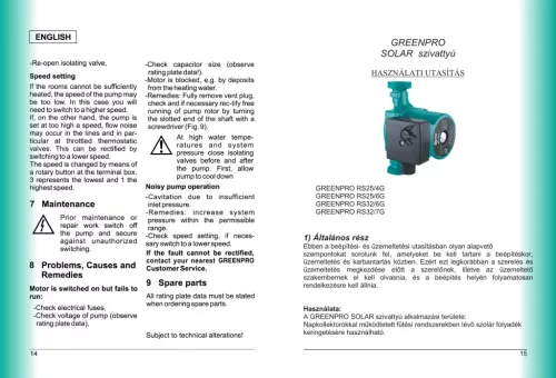 DELTON KERINGETŐ SZIVATTYÚ RS25/6EA-180