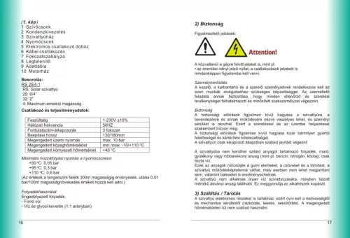 DELTON KERINGETŐ SZIVATTYÚ RS25/6EA-180