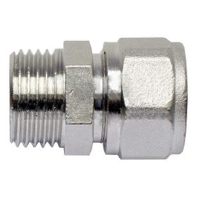 KULCSOS CSATLAKOZÓ KM 26x 3/4" szorítógyűrűs idom