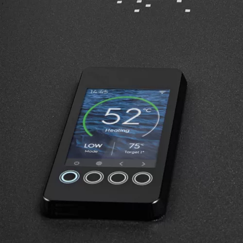ELECTROLUX EWH 100 SMART INVERTER GREY EEC 2000W, GRAFITSZÜRKE tárolós vízmelegítő wifi, ávk bojler