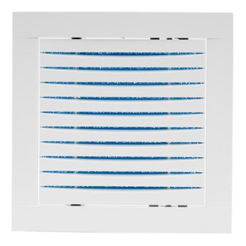 Műanyag nyitható szellőzőrács szúnyoghálós 150x150mm