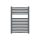 TÖRÖLKÖZŐSZÁRÍTÓS RADIÁTOR ÍVES (540X800) GRAFIT SZÜRKE