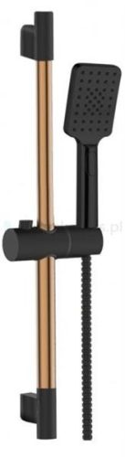 MIDNIGHT ZUHANYSZETT ESŐZTETŐ NÉLKÜL FEKETE/ROSEGOLD INVENA