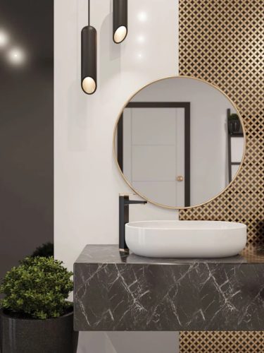 RÁÉPÍTHETŐ MOSDÓ TEJA 60 cm