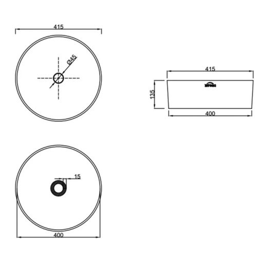 RÁÉPÍTHETŐ MOSDÓ KETO 42 cm