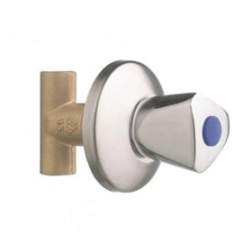 Csempeszelep forrasztható RÉZ 22mm, gombos - KIFUTÓ METAL GRUP