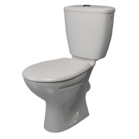   MONOBLOKKOS WC hátsó kifolyású mélyöblítésű wc deszkával