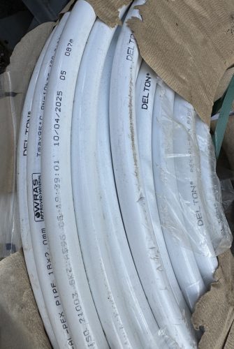 Sérült ötrétegű cső 16x2 Pex-Al-Pex 100m/tek. DELTON