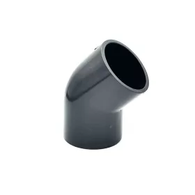 PVC nyomó ragasztható 45° ív 20mm