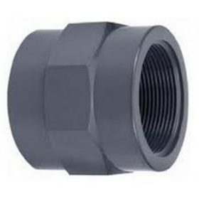 PVC nyomó ragasztható menetes csatlakozó 20-1/2" BM