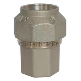 KPE csatl. réz 32 - 1" BM