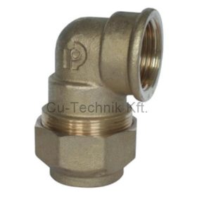 KPE réz könyök BM 25x3/4"