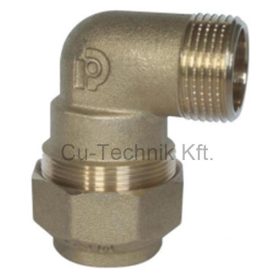 KPE réz könyök KM 25x3/4"