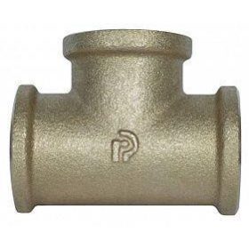 Sárgaréz T-egál - 6/4"