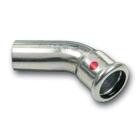 SANHA-THERM szénacél 45° ív 35mm KB