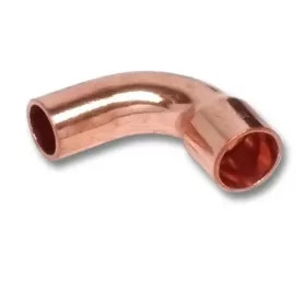 Réz forraszidom 90° ív 42mm KB