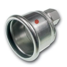 Nirotherm zárókupak légtelenítő csatl. 76-3/4" BM