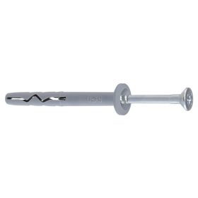   Beütődűbel lapos peremmel 6x35 dűbel, (csavar: 3,9x40) 200 db/dob