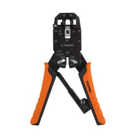   TRUPER PRJ-3 Krimpelő fogó RJ-22, RJ-12, RJ-11, RJ-45 csatlakozókhoz, 20 cm (102681)