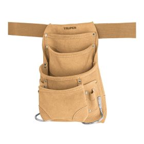   TRUPER POHE-12C Szerszámos öv 12 zsebes bőr táskával (11536)