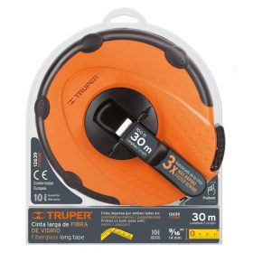   TRUPER TP30ME Üvegszálas gyors csévélésű földmérő szalag, 30 m (12639)