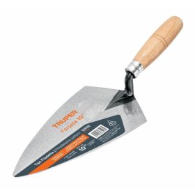   TRUPER CT-10 Hegyes kovácsolt kőműves kanál fa markolattal, 25 cm (12992)