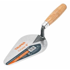   TRUPER CT-8C Kovácsolt kőműves kanál fa markolattal, 20 cm (13005)