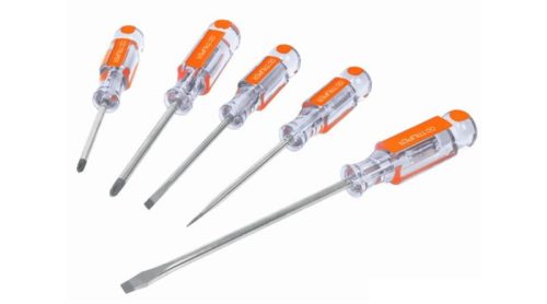 TRUPER DTJ-5 Csavarhúzó készlet Acetát markolattal, 5 darabos (14137)