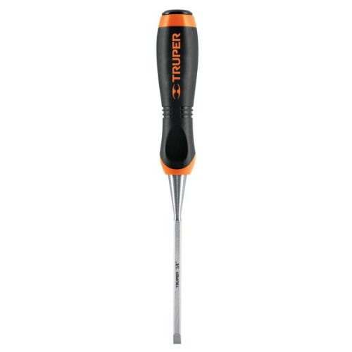 TRUPER FT-1/4 Üthető fa véső Comfort Grip markolattal, 6,3 mm (14615)