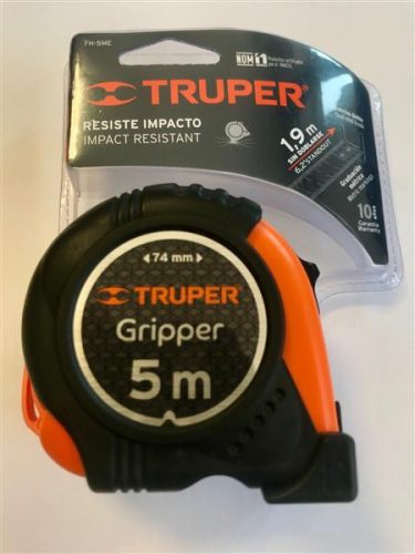 TRUPER FH-5ME Gumírozott mérőszalag, 5 m (15388)