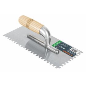   TRUPER LLM-6C Fogazott glettelő fa markolattal,13 x 28 cm / 6 mm (15410)