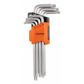   TRUPER TORX-7L Torx hosszú L-kulcs készlet, 7 darabos, T10 - T40 (15553)