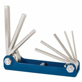   TRUPER ALL-8M Összehajtható imbuszkulcs készlet, 8 méretes, 1,5 - 8 mm (15555)