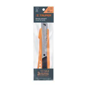   TRUPER CUT-6 Erősített tördelhető pengés kés, 18 mm (16974)
