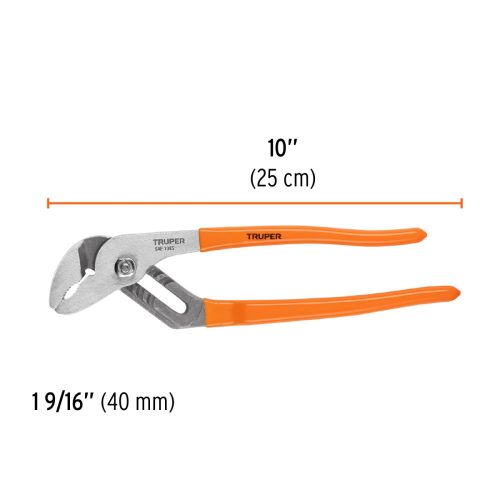 TRUPER PEX-10 Vízpumpa fogó, 25 cm (17351)