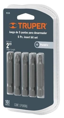 TRUPER EXPERT PUDE-2002 PZ bitkészlet, 50 mm, 5 darabos (17799)