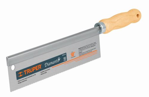 TRUPER STCX-10 Illesztő fűrész, 25 cm, 9 TPI (18164)