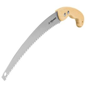   TRUPER STP-14 Ágvágó fűrész, ágfűrész, fa markolattal, 35 cm (18172)