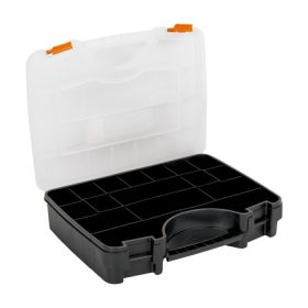   TRUPER ORG-17X Szortimenter átlátszó fedéllel, 17 rekesz, 43 cm (19939)