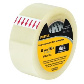   PRETUL CTR-150P Átlátszó ragasztószalag, 48 mm x 150 m (20527)