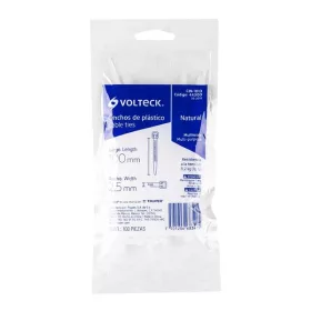  VOLTECK CIN-1810 Kábelkötegelő, fehér, 100 x 2,5 mm, 100 db (44300)