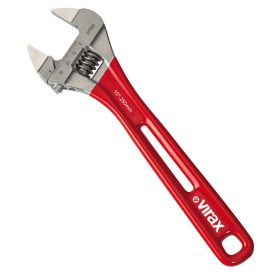   VIRAX ÁLLÍTHATÓ VILLÁSKULCS 8”, EXTRA KÖNNYŰ, EXTRA VÉKONY POFÁKKAL (017021)