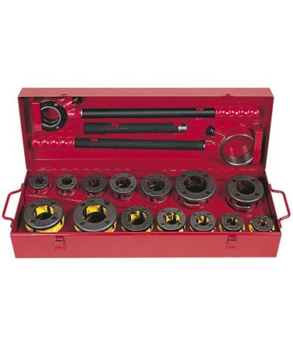 VIRAX KÉZI RACSNIS MENETVÁGÓ, BSPT JOBBOS 3/8" -1/2" - 3/4" - 1" - 1,1/4" - 1,1/2" - 2" VÁGÓFEJEKKEL